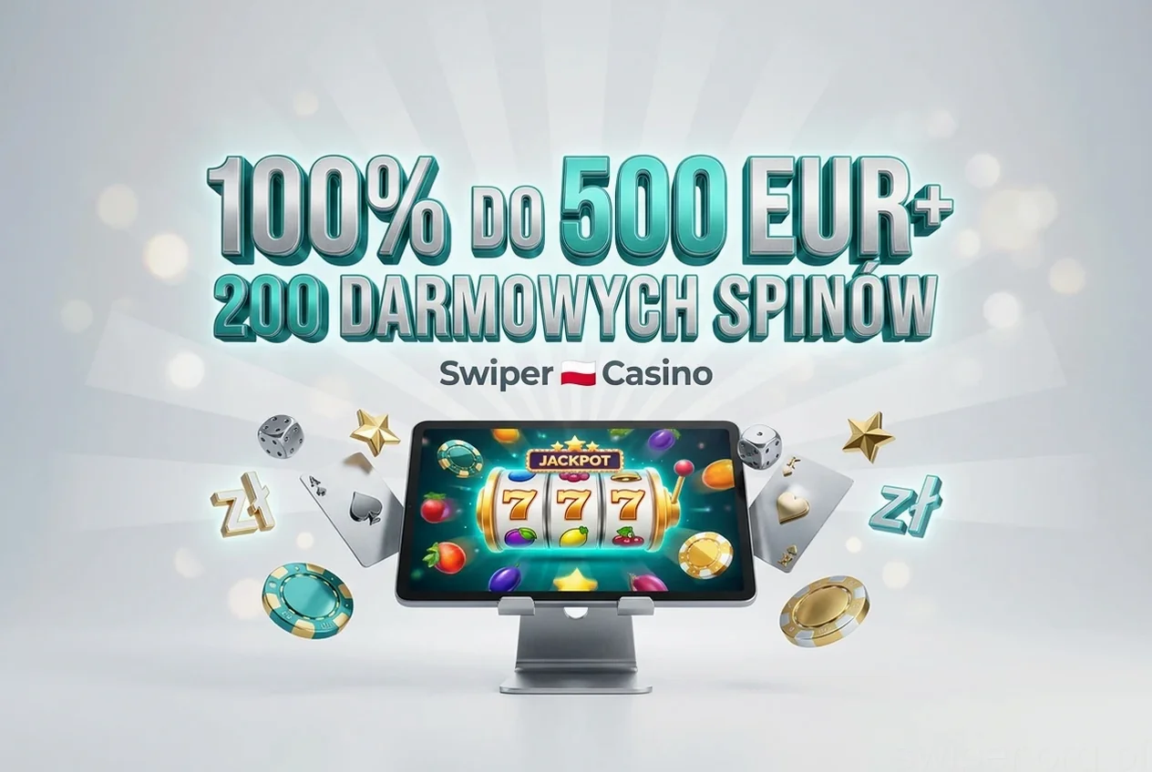 100% DO 500 EUR+ 200 DARMOWYCH SPINÓW